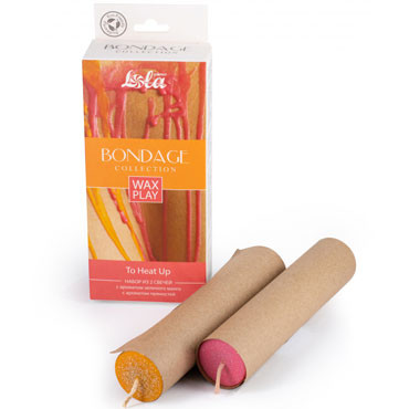 Lola Games Bondage Wax Play To Heat Up, 2 шт