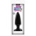NS Novelties Jelly Rancher Pleasure Plug, черная