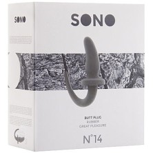 Shots Toys Sono Butt Plug №14, серая