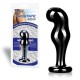 BlueLine Glass Prostate Massager, черный