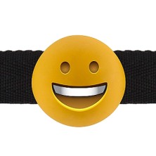 Shots Smiley Emoji, желтый