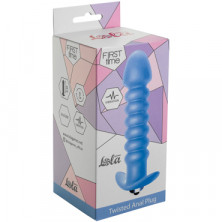 Lola Twisted Anal Plug, синяя