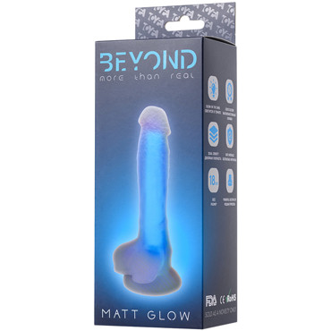 Toyfa Beyond Matt Glow, прозрачно-синий