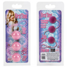 California Exotic First Time Love Balls Triple Lovers, розовый