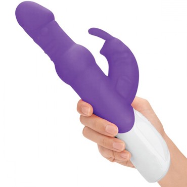 Rabbit Essentials Beads Rabbit Vibrator, фиолетовый