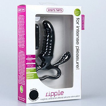 Shots Toys Ripple, черный