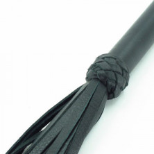 BDSM Арсенал Многохвостая плеть, черная
