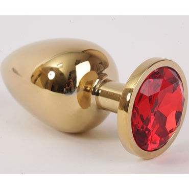 4sexdream Анальная ювелирка M, золотой/красный