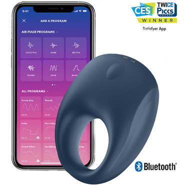 Satisfyer Strong One, синее