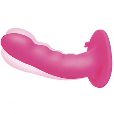 Pegasus Curved Ripple Peg, розовый