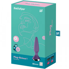 Satisfyer Plug-ilicious 1, фиолетовая