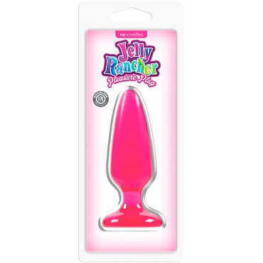 NS Novelties Jelly Rancher Pleasure Plug, розовая