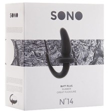 Shots Toys Sono Butt Plug №14, черная