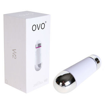 Ovo W2 Вибропуля, белая