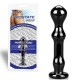 BlueLine Glass Prostate Massager, черный
