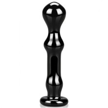 BlueLine Glass Prostate Massager, черный