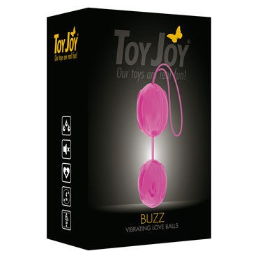 Toy Joy Buzz Vibro, розовые