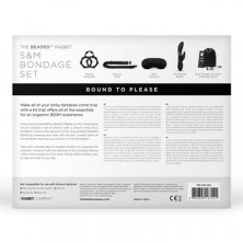 Rabbit Company Prostate Beaded Rabbit S&M Bondage, черный