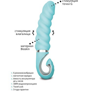 Gvibe Gjack 2, бирюзовый