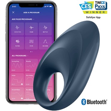 Satisfyer Mighty One, синее