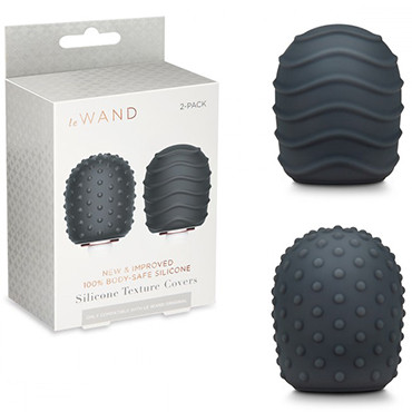 Le Wand Silicone Texture Covers, черные
