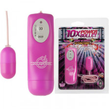 Doc Johnson 10X Power Short n Sweet, розовое