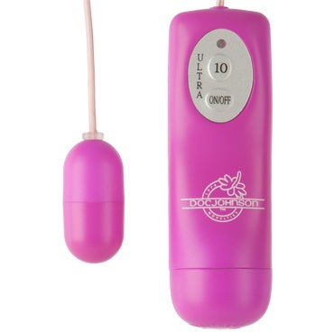 Doc Johnson 10X Power Short n Sweet, розовое