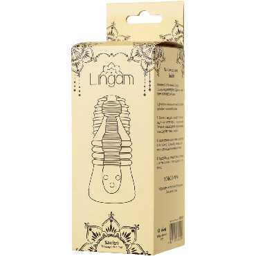 ToyFa Lingam Savitri Masturbator, прозрачный