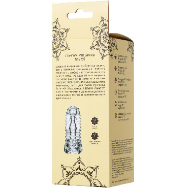 ToyFa Lingam Savitri Masturbator, прозрачный