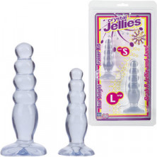 Doc Johnson Crystal Jellies Anal Trainer Kit, прозрачные