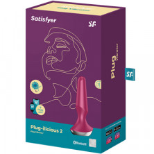 Satisfyer Plug-ilicious 2, ягодная