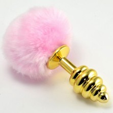 Lovetoy Tail Rabbit Spiral, серебряная