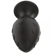 White Label Силиконовая анальная пробка Стрелки S, черная