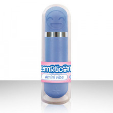 NS Novelties Emoticons Mini Vibe Bullet, голубой