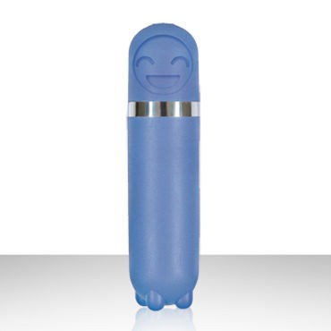 NS Novelties Emoticons Mini Vibe Bullet, голубой