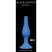 Lola Toys Slim Anal Plug Large, синяя