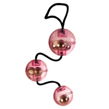 California Exotic Rocker Balls, розовый