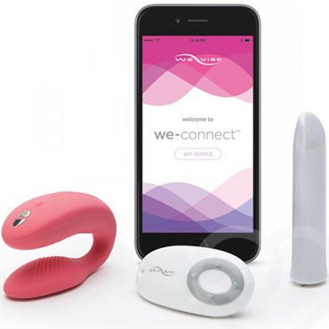 We-Vibe Sensations in Sync, розовый с перламутровым