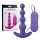 Howells Aphrodisia 10 Mode Max Pleasure Anal Beads, фиолетовая