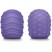 Le Wand Petite Silicone Texture Covers, фиолетовые