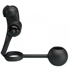 Baile Pretty Love Vibration Penis Sleeve IV, черное