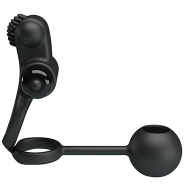 Baile Pretty Love Vibration Penis Sleeve IV, черное