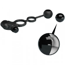 Baile Pretty Love Vibration Penis Sleeve IV, черное