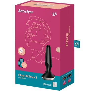 Satisfyer Plug-ilicious 2, черная