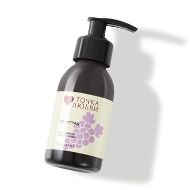 Точка Любви Съедобный лубрикант Виноград, 100 мл