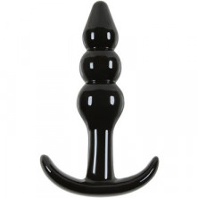 NS Novelties Jelly Rancher Ripple T-Plug, черная