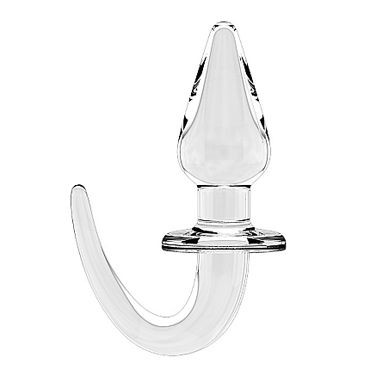 Shots Toys Sono Butt Plug №8, прозрачная