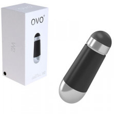 Ovo W2 Вибропуля, серебристо-черный