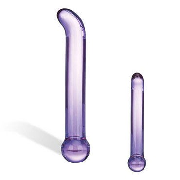 Glas Purple G-Spot Tickler фаллоимитатор