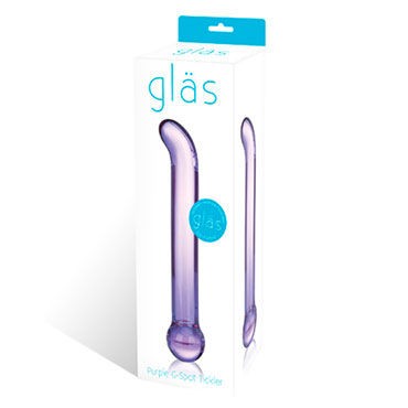 Glas Purple G-Spot Tickler фаллоимитатор